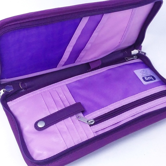 Lug Tango Travel Wallet Purple - Picture 2 of 12